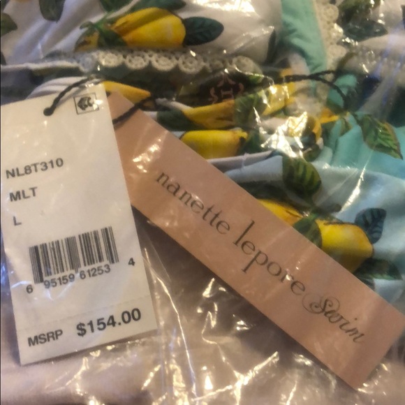 Nanette Lepore Limonata Goddess One Piece Swimsuit - Picture 3 of 3